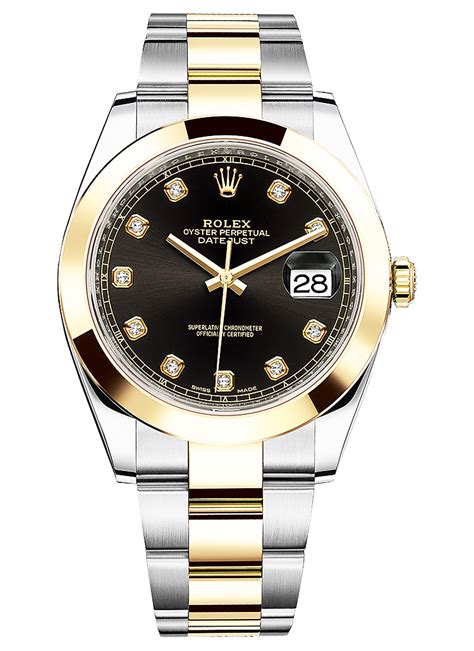 rolex datejust ii gold schwarz|pre owned rolex datejust ii.